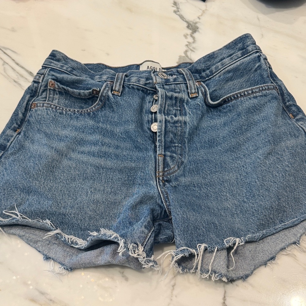 Agolde Parker long shorts size 26 in ruin